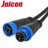 Connecteur étanche IP68 pour éclairage public, 2, 3, 4, 5 broches, M15, étanche à l'eau