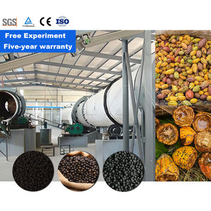 Lane chất thải động vật hoàn thành ca cao đậu Pod dây chuyền sản xuất phân bón hữu cơ công suất cao - Product Image 3