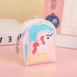 กระเป๋าใส่เหรียญ PVC กันน้ำแบบใส พร้อมช่องใส่บัตร กระเป๋าสะพายขนาดเล็ก มีห่วงคล้องแบบปีนเขา สามารถแขวนได้ - Product Image 2