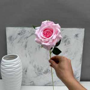 AF10002 <span class=keywords><strong>vendita</strong></span> calda fiore artificiale singolo di seta rosa fiore per la decorazione di nozze Rosas Artificiales - Product Image 4