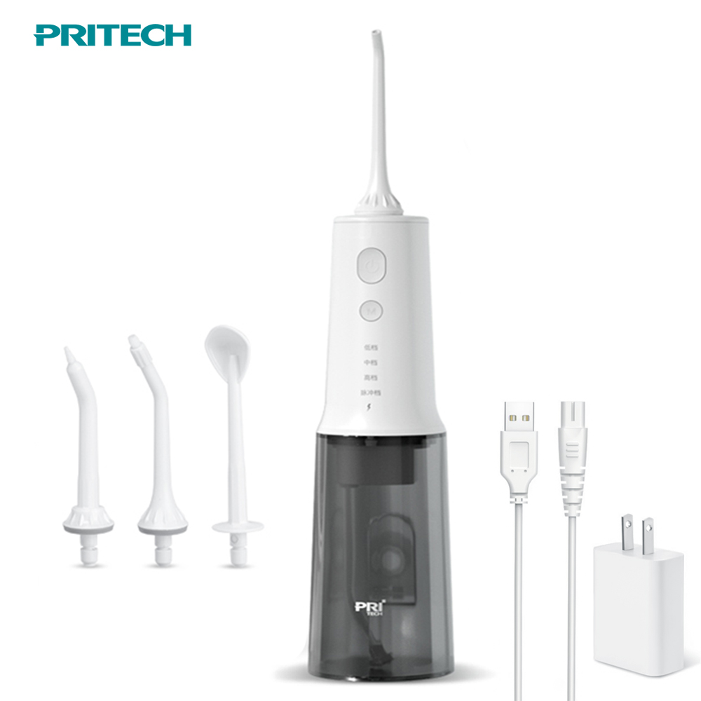 Ирригатор полости рта PRITECH, аккумуляторный, для чистки зубов