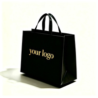 Sac de shopping rectangulaire en papier kraft personnalisé avec fermeture magnétique de luxe et poignée imprimée pour bougies, vêtements, emballage cadeau et logo