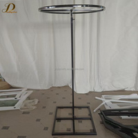 Kit de support de toile de fond réglable en fer galvanisé JINDA pour scène de fête, décoration de scène, support de toile de fond pour mariage