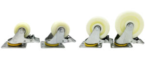 Rodízios de Polipropileno de Dever Médio de 3, 4 e <span class=keywords><strong>5</strong></span> Polegadas, Tipo Placa Superior, para Carrinhos de Mão, Equipamentos Industriais e Máquinas - Product Image 6