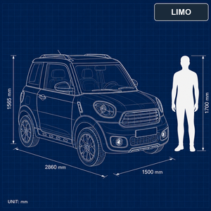 EWG-Zertifiziertes <span class=keywords><strong>City</strong></span> Mini Elektroauto 72V 150Ah LiFePO4 Zweisitzer Kompaktes Mikro-Elektrofahrzeug mit Ein-Tasten-Start für Einfaches Stadtfahren - Product Image 4