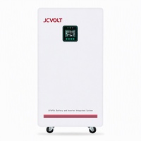 Système de stockage d'énergie hybride mobile standard américain 7,2 kW 12 kW avec batterie LiFePO4 et onduleur tout-en-un pour la sauvegarde à domicile