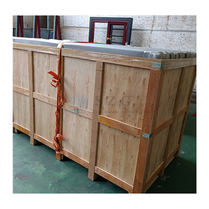 American Style Hurricane Impact Residencial Doble acristalamiento Manivela de aluminio negro Abrir Push Out Ventanas abatibles - Product Image 6