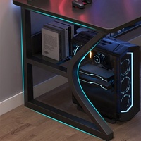 Estaciones de Trabajo, Escritorio de Computadora para Oficina en Casa, Mesa de Juego Moderna de Esquina