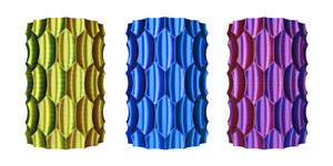 สวัสดี 3D ไส้พลาสติก PLA แบบสามสี รุ่น After Rain Have Rainbow เนื้อสัมผัสเนียนนุ่ม ผลิตภัณฑ์พลาสติก น้ำหนัก 1 กิโลกรัม ขนาดเส้น 1.75 มม. สีสามสี - Product Image 4