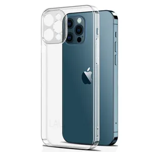 Coque en silicone transparent pour iPhone 15 Pro Coque iPhone 15 Coque arrière souple pour iPhone 15 Pro Max