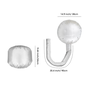 Acessório para Secador de Cabelo Leeons Nylon Bonnet para Uso em Salão e Barbearia - Ferramenta de Cuidado Capilar com Permanente e Vapor - Product Image 4