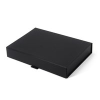 Custom Matte Black Cardboard Magnetic Glass test Tube Tea Box Packaging