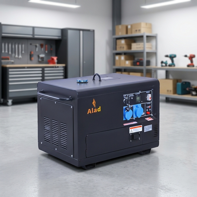 15kva Silent Diesel Generator with Auto Start 12kw Power 230v/240v/480v Rated Voltage Competitive Price