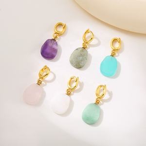 حليات بوهيمية مرصعة بالخرز من CHINTEN، مشابك من الأحجار الطبيعية والكريستال، حليات للأساور والقلائد والبيكيني والحقائب والمجوهرات - Product Image 2