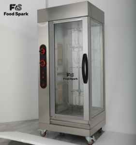 Four à poulet vertical au gaz GPL commercial, machine à rôtir pour 12 poulets - Product Image 2