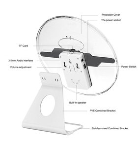 Proolin Factory <strong>3D</strong> Holographic Display <strong>Projector</strong> -Hologram Advertising Displayer Desktop <strong>with</strong> Battery - Product Image 2