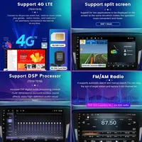 Radio para Auto Android JAC Sunray 2011-2017 con Bluetooth, GPS, Navegación, 4G, WIFI, Unidad Principal QLED 2DIN LTE