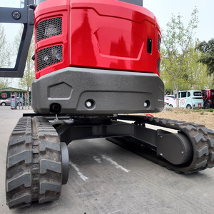 Mini-excavatrice, 4 tonnes, livraison gratuite aux fermes et aux bureaux environnementaux, excavatrice sur chenilles de haute qualité - Product Image 4