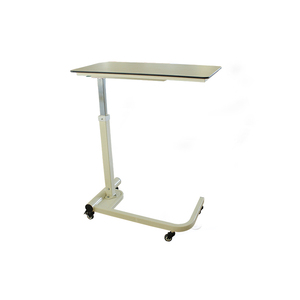 Kareway MT05 Wearable ABS Plastic Mobile Hospital Dining <strong>Table</strong> With <strong>Adjustable</strong> <strong>Height</strong> - Product Image 2