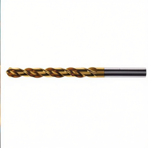 Broca helicoidal HSS Co con revestimiento de TiN, autocentrante, para perforación de metal, modelo Ttake Ta1058 - Product Image 2