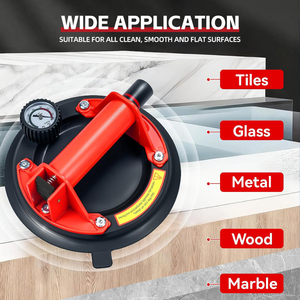 <span class=keywords><strong>Ventouse</strong></span> industrielle à vide avec manomètre, <span class=keywords><strong>ventouse</strong></span> en caoutchouc multicouche pour verre, carrelage, marbre, bois, panneaux métalliques - Product Image 4