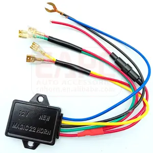 Clacson per auto 12V corno controller elettronico funzione digitale elettronico Magic 22 corno accessorio cablaggio