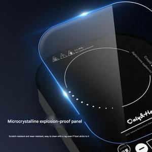 Cuisinière électrique multifonctionnelle à infrarouge lointain en céramique, brûleur unique, boîtier en verre, pour usage domestique et automobile - Product Image 2
