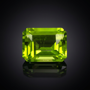 หินเพอริโดสำหรับแร่ธรรมชาติเจียระไนแบบเหลี่ยมเพชรพลอย10X12mm - Product Image 2