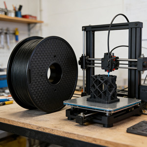 Filaments d'impression 3D HIPS de haute qualité 1,75 mm 1 kg, noirs, <span class=keywords><strong>PLA</strong></span>, <span class=keywords><strong>ABS</strong></span>, PETG, TPU, HIPS, plastiques importés, matériaux d'impression 3D - Product Image 6