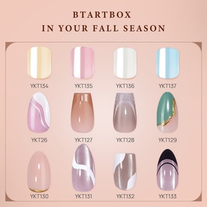 Fournisseur de faux ongles Btartbox, ongles artificiels, faux ongles, ongles personnalisés en gros, gels doux de luxe, ongles à presser - Product Image 5