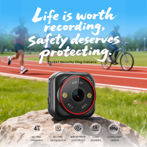 Mini Cámara 4G con SIM, <span class=keywords><strong>Zoom</strong></span> 12X, Detección de Movimiento por IA, Impermeable, Audio Bidireccional, Visión Nocturna, Micrófono Integrado, CMOS de 5MP, Gran Angular, para Vlogs - Product Image 2
