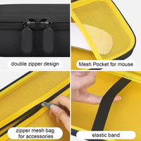 Étui de protection personnalisé en EVA rigide, étanche, antichoc et anti-poussière pour clavier et souris sans fil Logitech POP, idéal pour le camping et les voyages