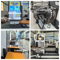 Machine de découpe de profilés en aluminium à double tête CNC à tout angle 6000mm 22.5 à 157.5 degrés pour mur-rideau