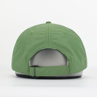 Casquette de baseball de haute qualité pour hommes et femmes, logo en caoutchouc personnalisé en gros OEM, six panneaux, polyester, sportive, chapeau de golf, chapeau d'extérieur