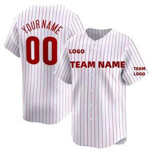 Спортивная бейсбольная майка большого размера, с логотипом на заказ - Product Image 1