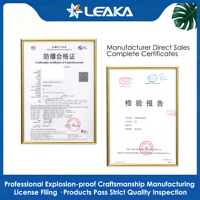 Connecteur circulaire industriel antidéflagrant et sans étincelle certifié Ex, 100A-300A, 4 ou 5 broches, pour applications électriques lourdes et minières