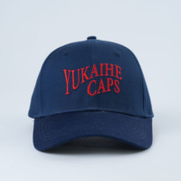 Yukaihe Low Moq Eenvoudige Op Maat Gemaakte Katoenen Twill Petten Met Borduurwerk Logo Gestructureerde Heren 6-Panel Baseball Petten Fabrikant