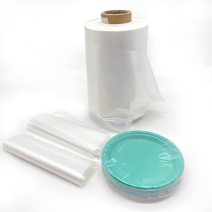 Cheapest biodegradable pallet packing shrink wrap plastic wrapping reflective film stretch roll
