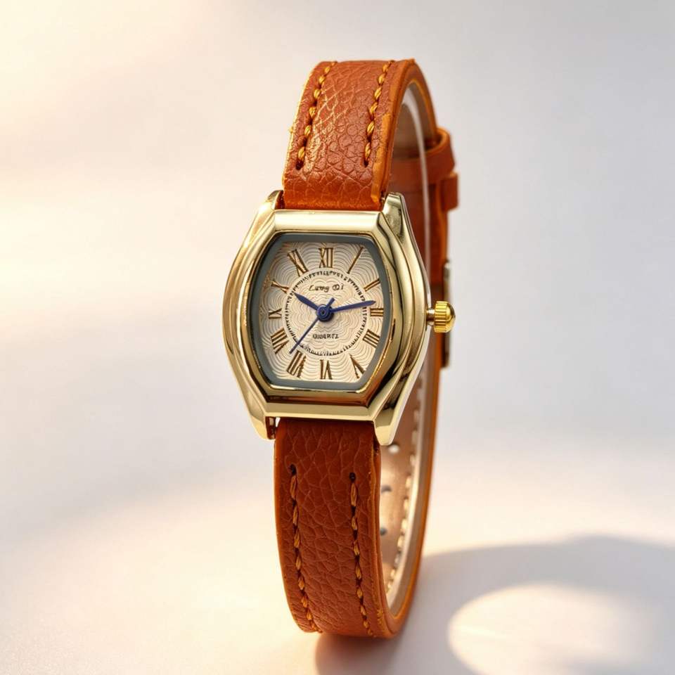 ot Women's Barrel Watch, Elegant Niche Mid-Century Vintage Fashion ...