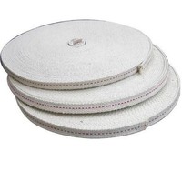 Mèches plates en coton de couleur blanche utilisées sur la lanterne à kérosène et la lampe à huile, mèches de lanterne, mèches de brûleur