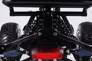 รถเอทีวีไฟฟ้าสำหรับผู้ใหญ่ 4 ล้อ สำหรับขับขี่ออฟโรด ขนาดเล็ก พับได้ โครงเหล็ก 8000 วัตต์ แบตเตอรี่ 60 โวลต์ 50 แอมป์ชั่วโมง รับน้ำหนักได้สูงสุด 300 กิโลกรัม - Product Image 5