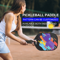 Raquettes de pickleball Loki Wholesale approuvées par l'USAPA, durables, en PP nid d'abeille, ensemble de raquettes de pickleball