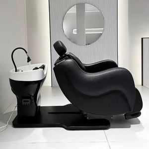 Cama de Lavado de Cabello Eléctrica Exclusiva VIP, Giratoria y con Función de Elevación, para Salón de Belleza, Peluquería, Masajes de Celebridades de Internet - Product Image 4