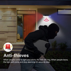 Ip65 للماء في الهواء الطلق حديقة الشمسية بوابة محس حركة مصباح ليد للجدار - Product Image 3