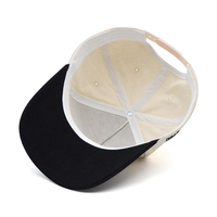 Gorras de Béisbol Personalizadas al por Mayor, Ajustables, con Logotipo, de Algodón Puro, con Letras Bordadas en 3D, Cierre Trasero, 5 Paneles