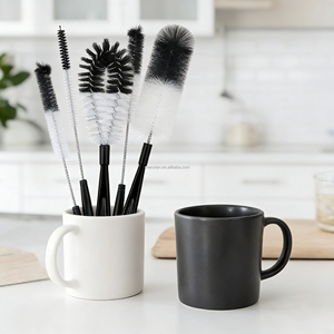 Juego <span class=keywords><strong>de</strong></span> 8 cepillos <span class=keywords><strong>de</strong></span> limpieza para botellas con mango largo, kit <span class=keywords><strong>de</strong></span> limpieza para botellas <span class=keywords><strong>de</strong></span> agua, pajitas, vasos <span class=keywords><strong>de</strong></span> leche para bebés, copas <span class=keywords><strong>de</strong></span> <span class=keywords><strong>vino</strong></span> y teteras - Product Image 1