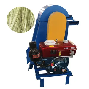 semi-automatic decorticator machine sisal processing machine banana stem for extracting the fiber from plant