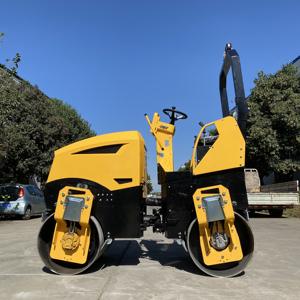 0.5ton 330kg pekerjaan jalan mesin pembuat jalan mesin pemadat Roller tanah pemadat jalan Paving tangan pemadat - Product Image 6
