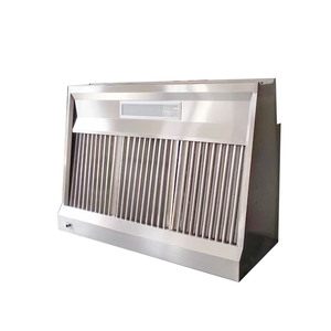 VICTORY KITCHEN Electric Stainless Steel Commercial Hotel Use Wall-Mounted Kitchen Range <b>Cooker</b> <b>Hood</b> Smoke Absorbing Chimney - Product Image 5