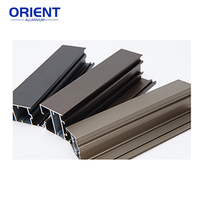 Profilé d'extrusion en aluminium 4080 du fabricant, profilés industriels en aluminium pour matériaux de construction décoratifs